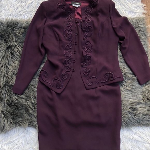 Donna Morgan 2 pcs dress suit - Picture 5 of 8